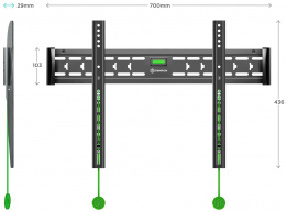 Кронштейн для TV ONKRON FM6
